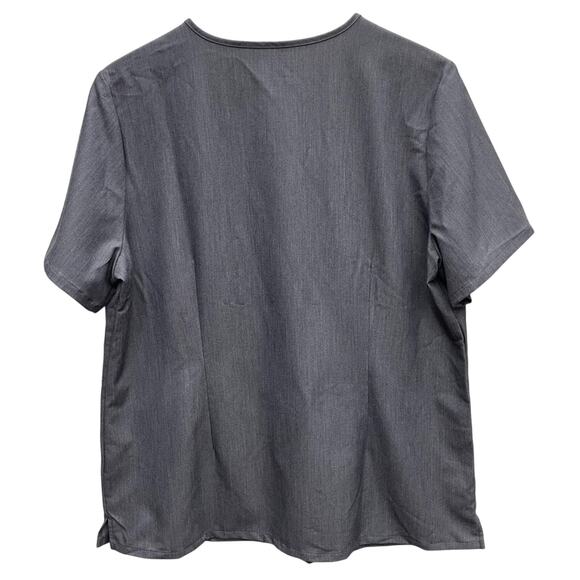 Figs Casma Gray Scrub Top Women’s Size XL - Picture 10 of 11